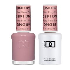 DND Gel Polish Set #891 Rosy Pink, 0.5 fl oz