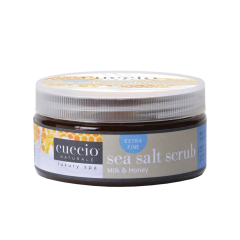 Cuccio Sea Salt Scrub Milk & Honey, 8oz