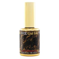 DND Gel Ink Marble Gold #14, 0.5 fl oz