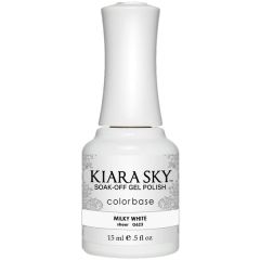 KiaraSky Milky White #623 Gel Polish
