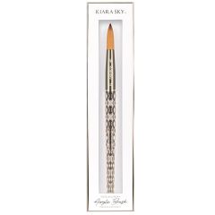 KiaraSky 100% Pure Kolinsky Acrylic Brush #16