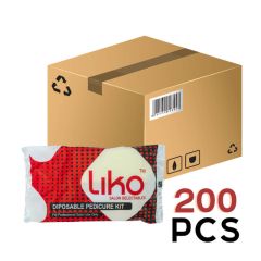 Liko - Pedicure Kit Pro Plus Case 200pcs