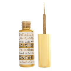 DND Nail Art Striper Palladium #63 Gold, 0.25 fl oz#120 Ruby Red Glitz
