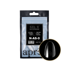 APRÉS  Natural Almond Short Size 0, Refill Tips
