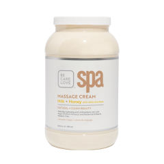 BCL SPA Massage Cream Milk Honey with White Chocolate, 128oz