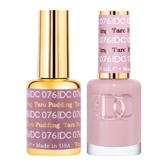 DND DC Pure Gel Polish Set #76 Taro Pudding, 0.5 fl oz 