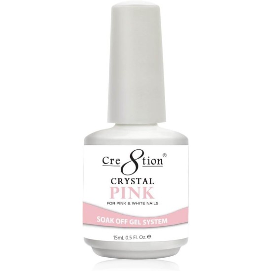 Cre8tion Crystal Pink Gel Refill 8 fl oz