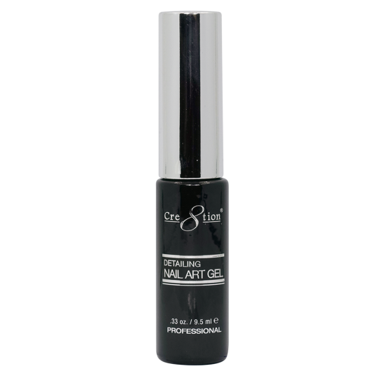 Cre8tion Nail Striper Gel #1 Black 0.33 fl oz
