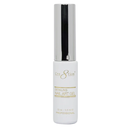 Cre8tion Nail Striper Gel #2 White 0.33 fl oz