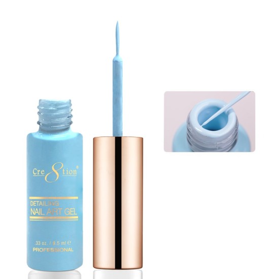 Cre8tion Nail Striper Gel #60 Sky Blue 0.33 fl oz