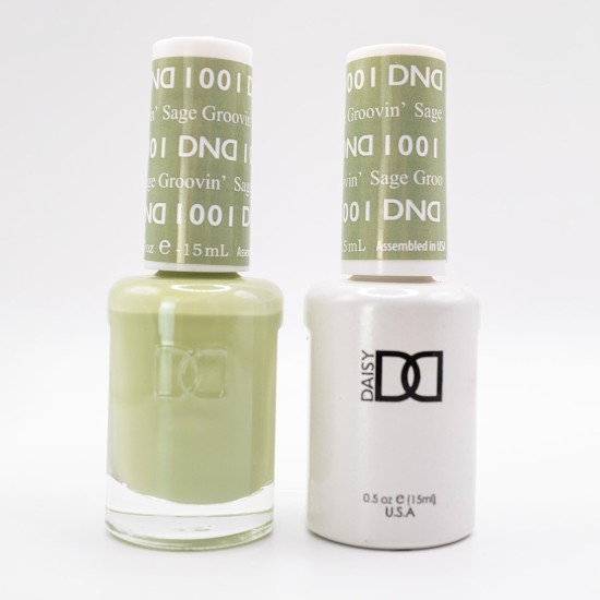 DND Gel Polish Set #1001 Sage Groovin', 0.5 fl oz, Peace