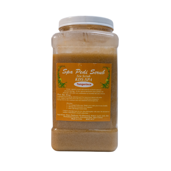 KDS Pedi Scrub Tangerine 1gal