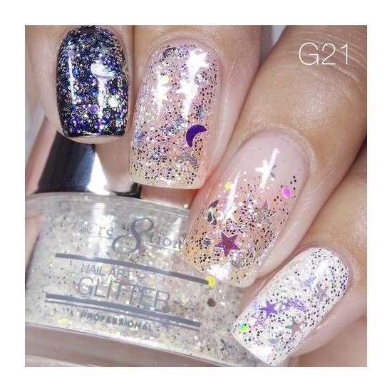 Cre8tion Nail Art Glitter #21 1oz