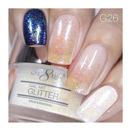 Cre8tion Nail Art Glitter #26 1oz
