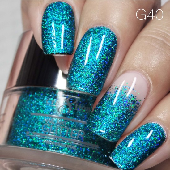 Cre8tion Nail Art Glitter #40 .5oz