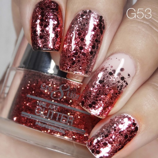 Cre8tion Nail Art Glitter #53 .5oz