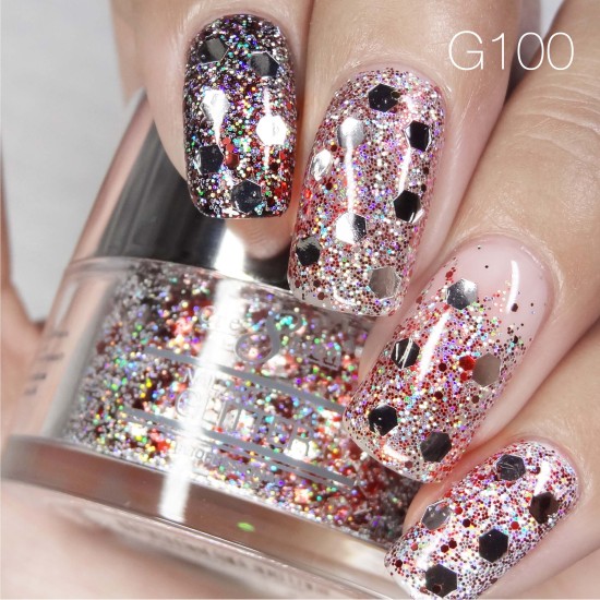 Cre8tion Nail Art Glitter #100 .5oz