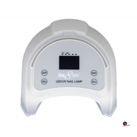 Cre8tion Signature Professional Cordless LED/UV Lamp - White