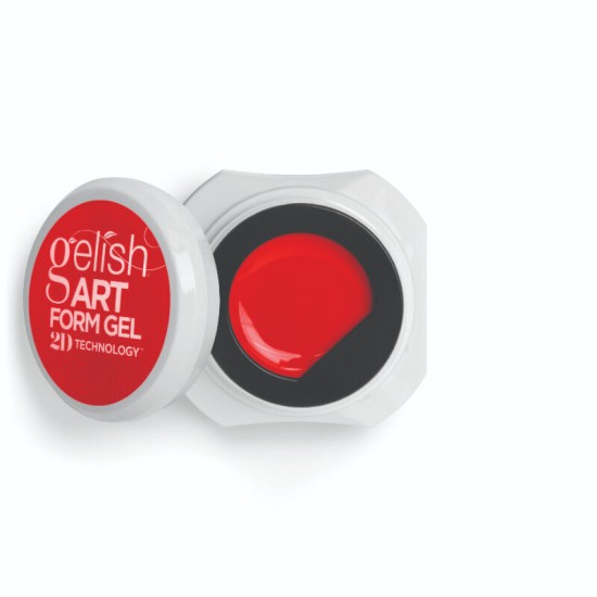 Gelish Art Form Gel Neon Red