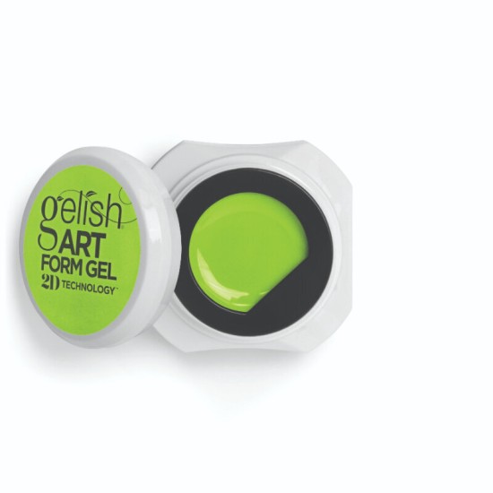 Gelish Art Form Gel Neon Yellow