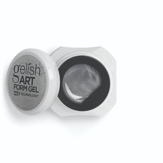 Gelish Art Form Gel Effects Silver Metallic