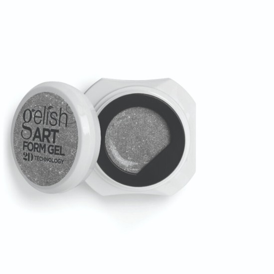 Gelish Art Form Gel Effects Silver Shimmer