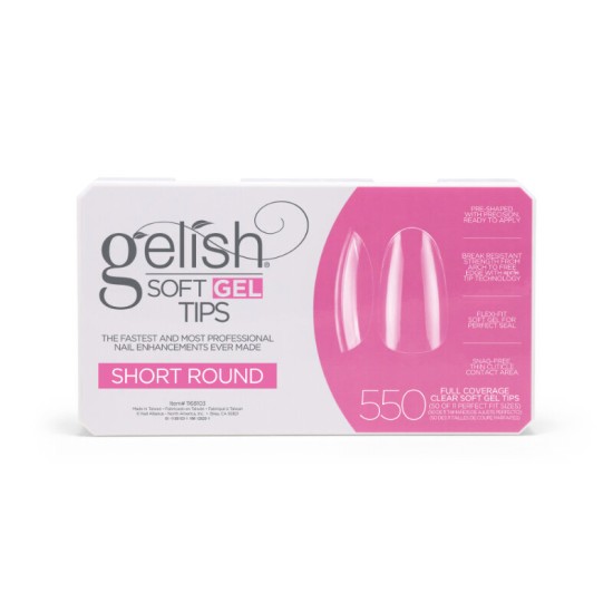 Gelish Short Round, 550pcs