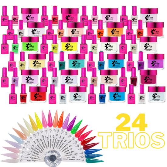 Nitro Lush Trio Collection, 24pc Bundle