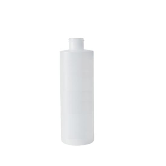 No Print Plastic Empty Bottle 4oz w/twist cap