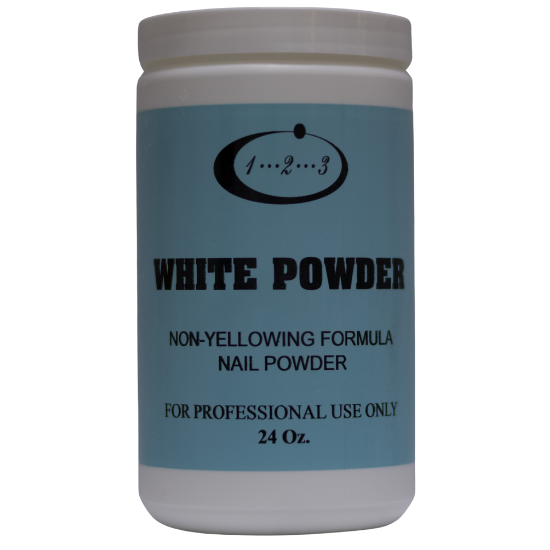 1-2-3 Acrylic Powder White 24oz