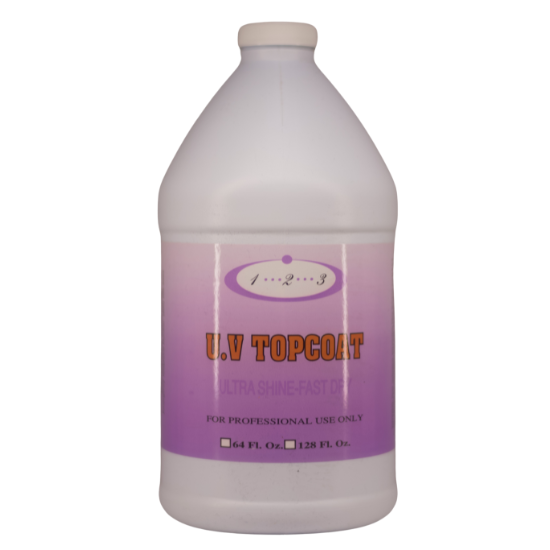 1-2-3 UV Top Coat 64oz