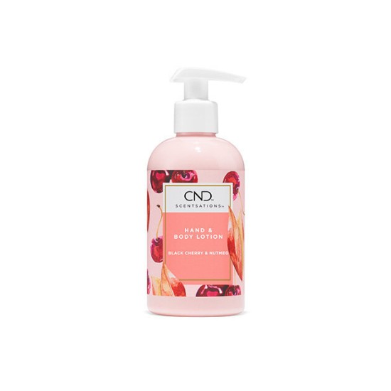 CND Black Cherry & Nutmeg Scentsations Hand & Body Lotion, 8.3 fl oz