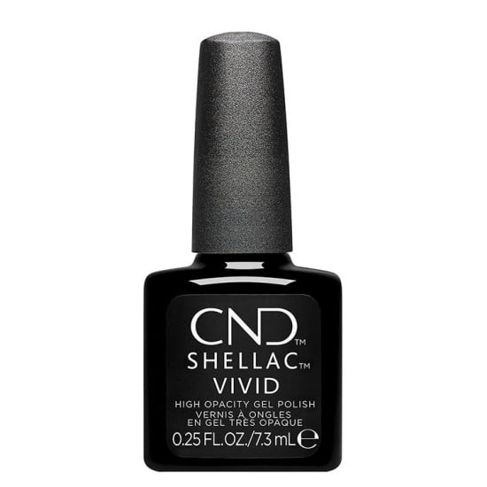 CND Shellac Vivid Black Tuxedo.25oz