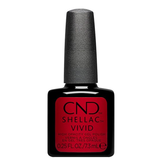CND Shellac Vivid Red Carpet.25oz