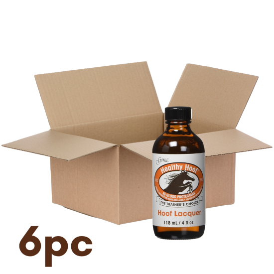 Healthy Hoof Laquer High Gloss Protectant 4oz 6pk