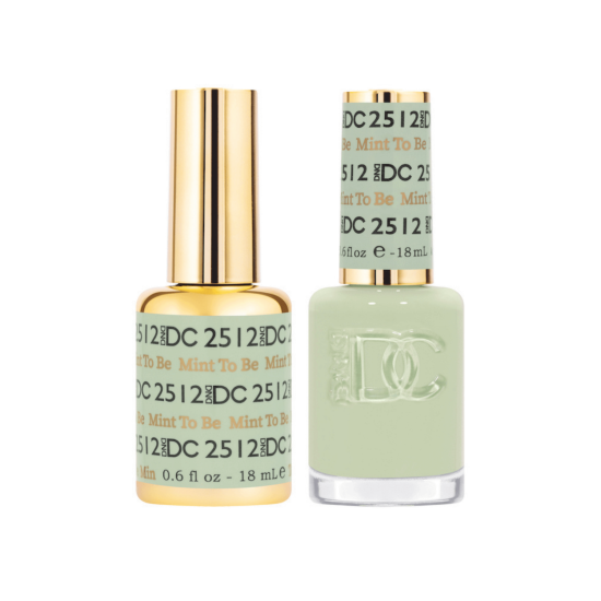 DC Gel Polish Set #2512 Mint To Be, 0.5oz fl oz 