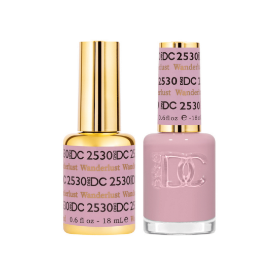 DC Gel Polish Set #2530 Wanderlust, 0.5oz fl oz 