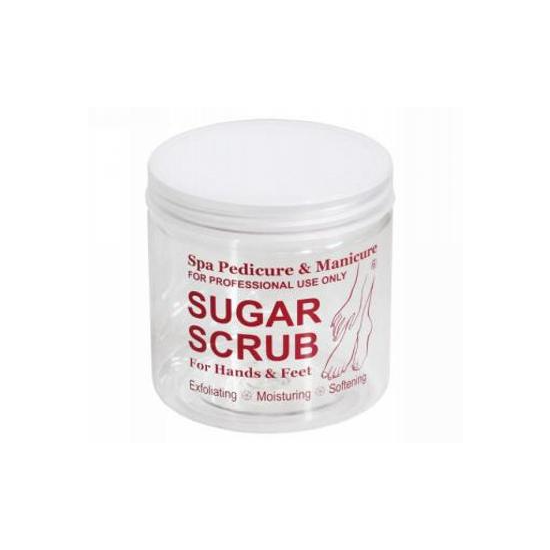 Empty Printed Sugar Scrub 16oz