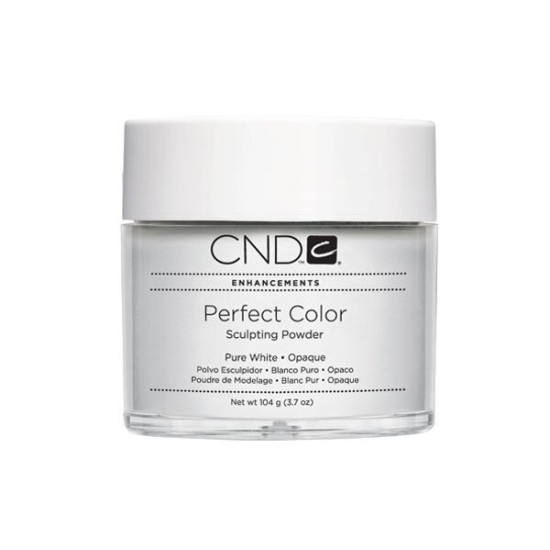 CND Pure White Opaque Sculpting Powders, 3.7oz