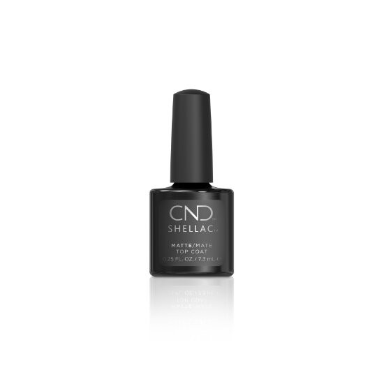 CND Shellac Gel Matte Top Coat, 0.25 fl oz