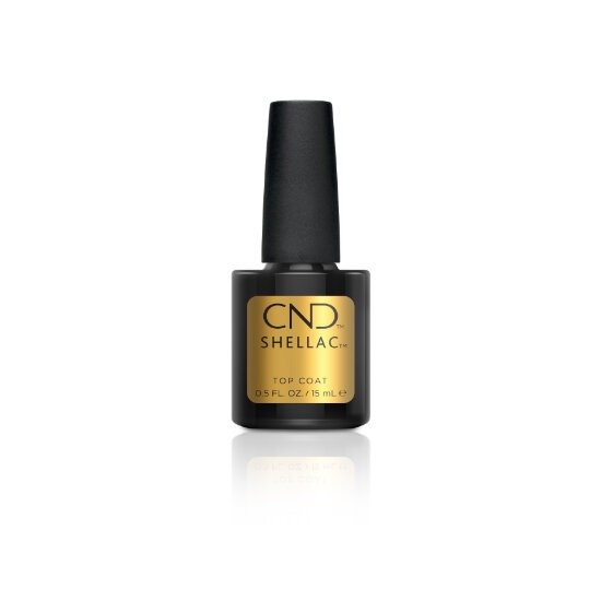 CND Shellac Gel Original Top Coat, 0.5 fl oz