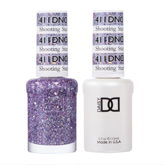 DND Gel Polish Set #411 Shooting Star, 0.5 fl oz