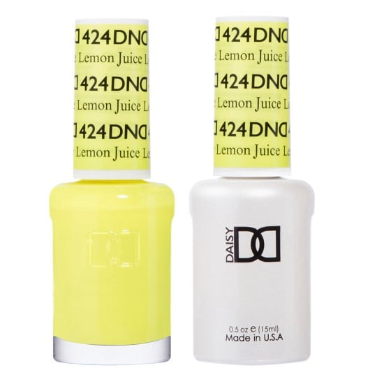 DND Gel Polish Set #424 Lemon Juice, 0.5 fl oz