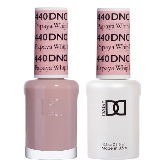 DND Gel Polish Set #440 Papaya Whip, 0.5 fl oz