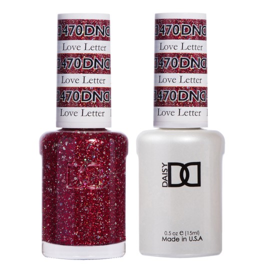 DND Gel Polish Set #470 Love Letter, 0.5 fl oz