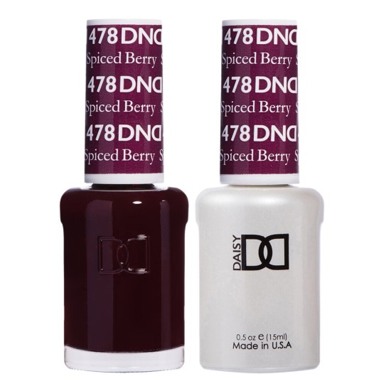 DND Gel Polish Set #478 Spiced Berry, 0.5 fl oz