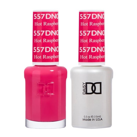 DND Gel Polish Set #557 Hot Raspberry, 0.5 fl oz