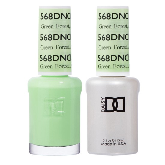 DND Gel Polish Set #568 Green Forest, AK, 0.5 fl oz