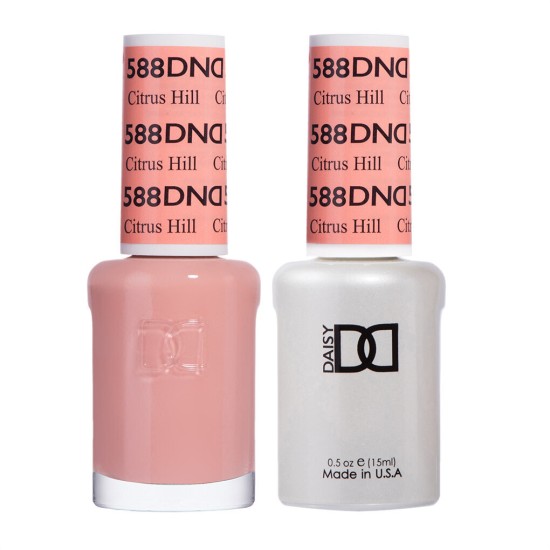 DND Gel Polish Set #588 Citrus Hill, 0.5 fl oz