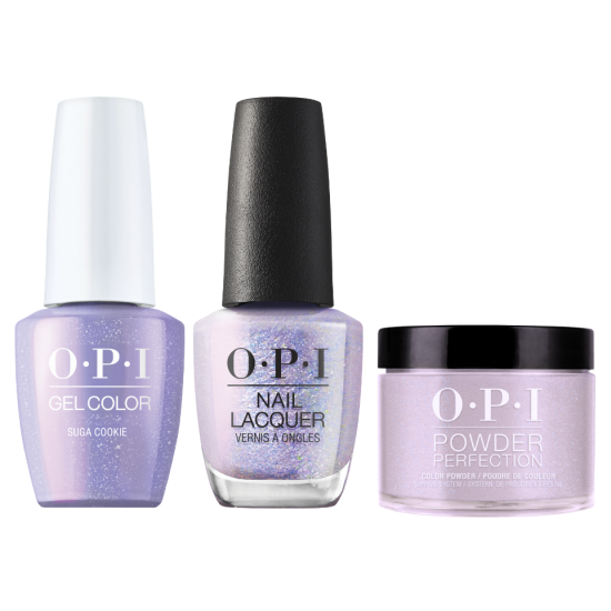 OPI Dip, Gel, Polish Trio Suga Cookie #S018 OPI Your Way, Spring 2024